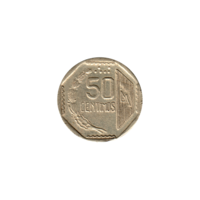 Preview 50 céntimos, 1998 reverse