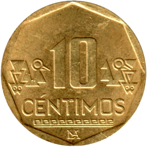 10 céntimos, 2022 Reverse