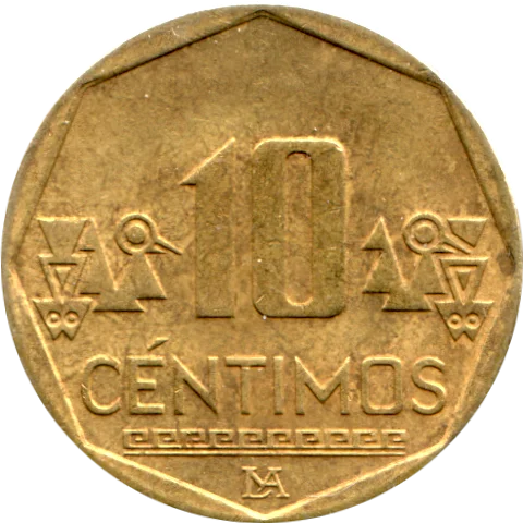 10 céntimos, 2021 Reverse