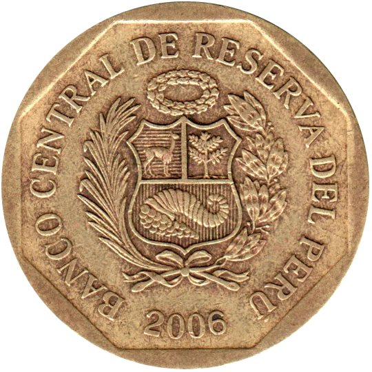 20 céntimos, 2006 Obverse