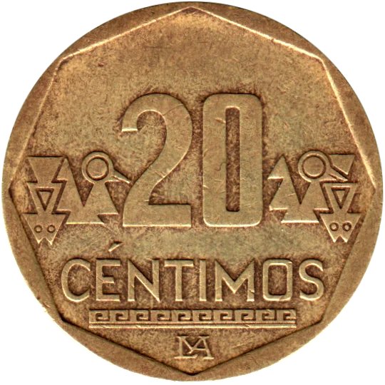20 céntimos, 2006 Reverse