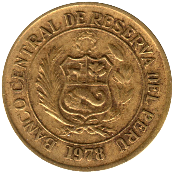 10 Soles, 1978 Obverse