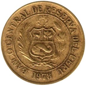 Preview 10 Soles, 1978 obverse