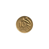 Preview 10 centavos, 1967 reverse