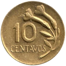 Preview 10 centavos, 1967 reverse