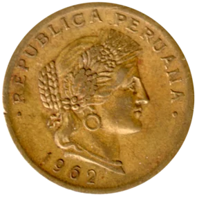 Preview 20 centavos, 1962 obverse