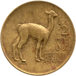 Preview ½ Sol, 1973 reverse