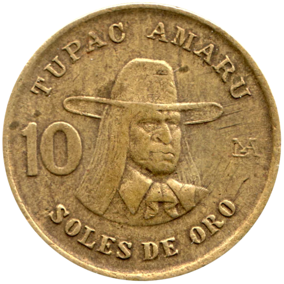10 Soles, 1979 Reverse