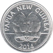 Preview 5 toea, 2014 obverse