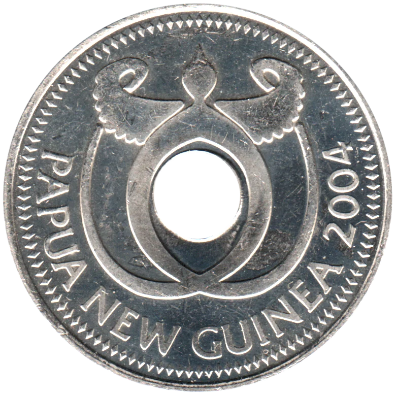 1 Kina, 2004 Obverse