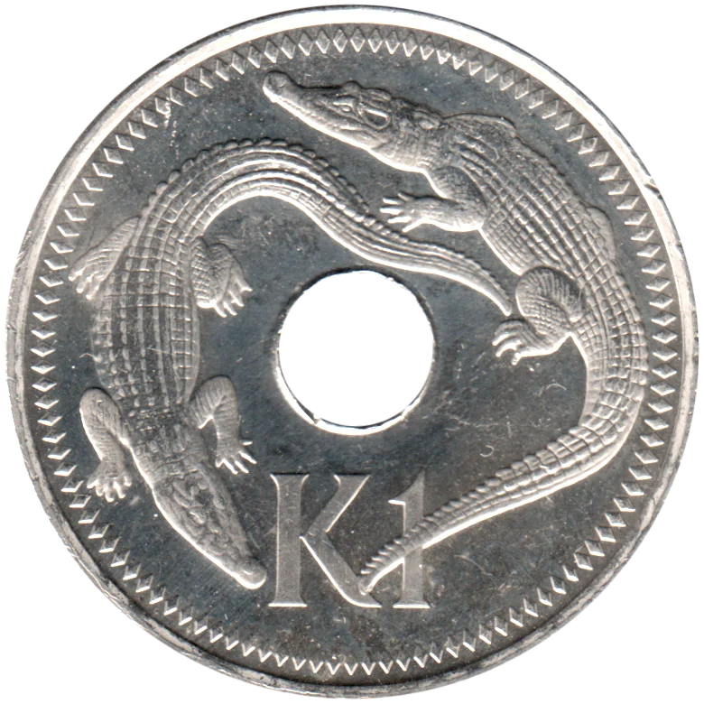 1 Kina, 2004 Reverse