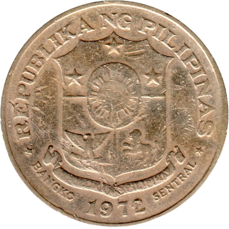 1 Peso, 1972 Obverse