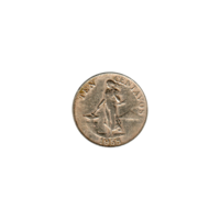 Preview 10 sentimos, 1958 reverse