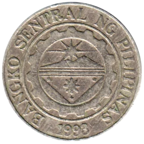 Preview 1 Peso, 1995 obverse