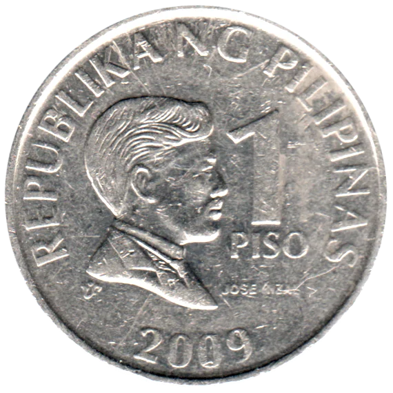 1 Peso, 2009 Reverse