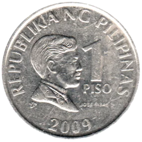 Preview 1 Peso, 2009 reverse