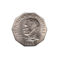 Preview 2 Pesos, 1983 obverse