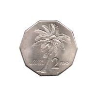 Preview 2 Pesos, 1983 reverse
