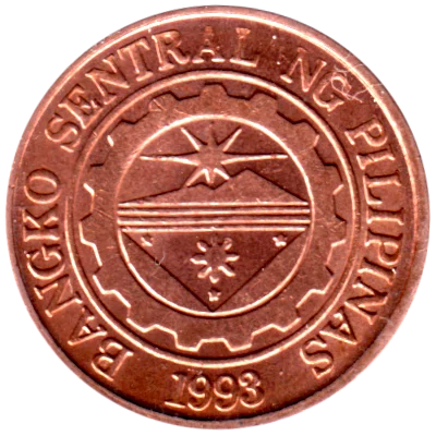 10 sentimos, 2005 Obverse