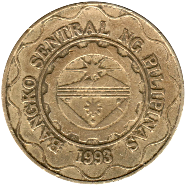 5 Pesos, 2005 Obverse