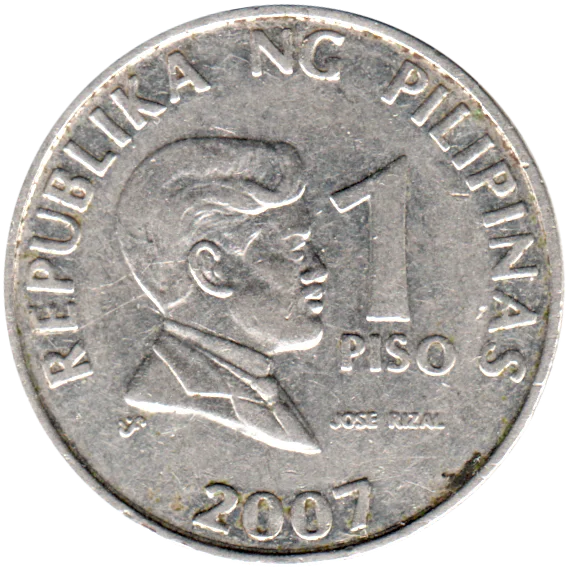 1 Peso, 2007 Reverse