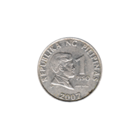Preview 1 Peso, 2007 reverse