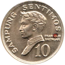 Preview 10 sentimos, 1969 reverse