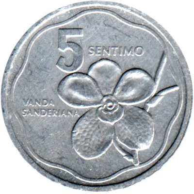 Preview 5 sentimos, 1988 reverse