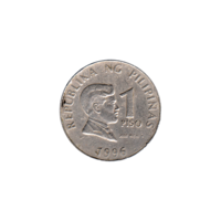 Preview 1 Peso, 1996 reverse
