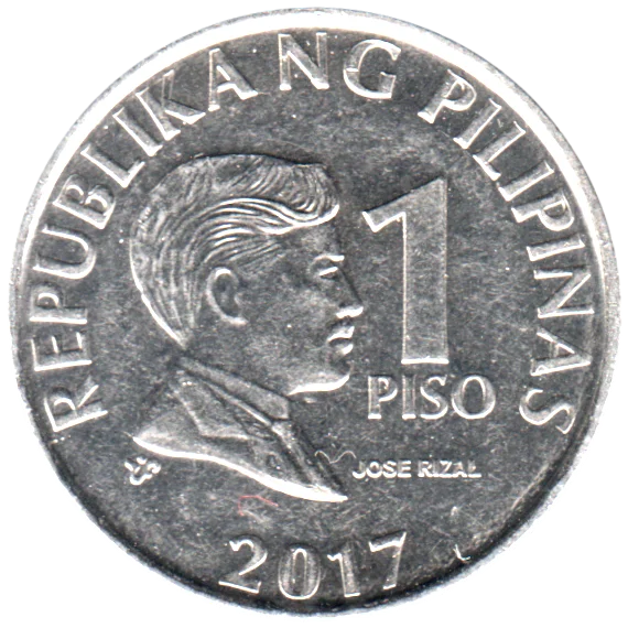 1 Peso, 2017 Reverse