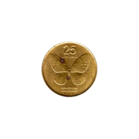 Preview 25 sentimos, 1986 reverse