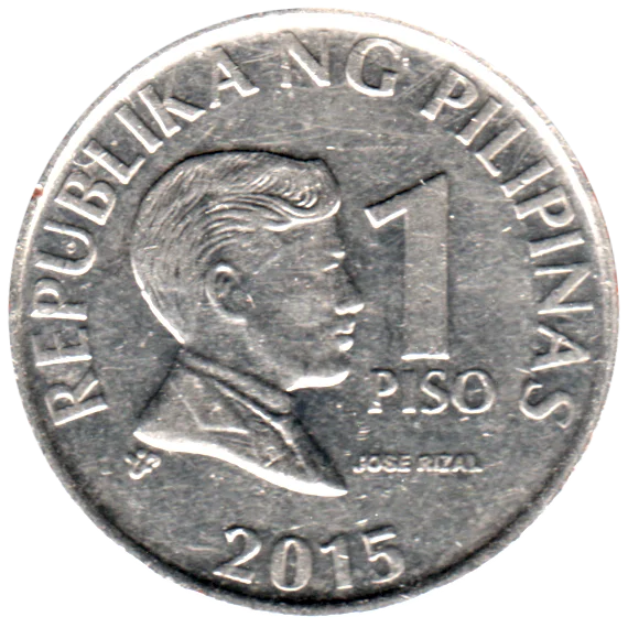 1 Peso, 2015 Reverse