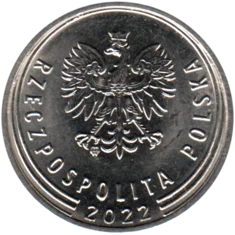 Preview 50 groszy, 2022 obverse