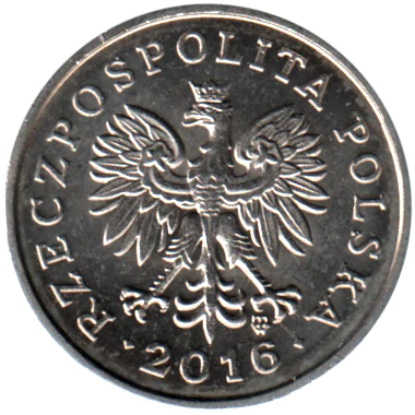 Preview 10 groszy, 2016 obverse
