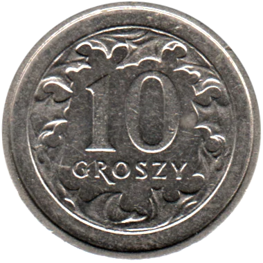 10 groszy, 2000 Reverse