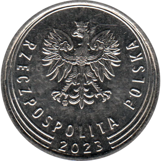 1 Złoty, 2023 Obverse