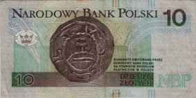 Preview 10 Złoty, 1994 obverse