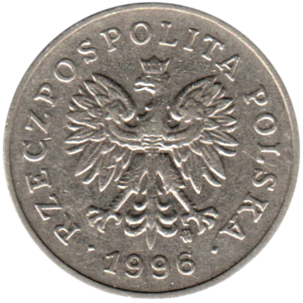 20 groszy, 1996 Obverse
