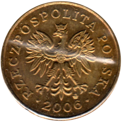 2 groszy, 2006 Obverse