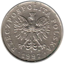 Preview 20 groszy, 1997 obverse