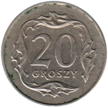 Preview 20 groszy, 1997 reverse