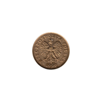 Preview 5 groszy, 1990 obverse