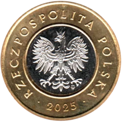 Preview 2 Złoty, 2025 obverse