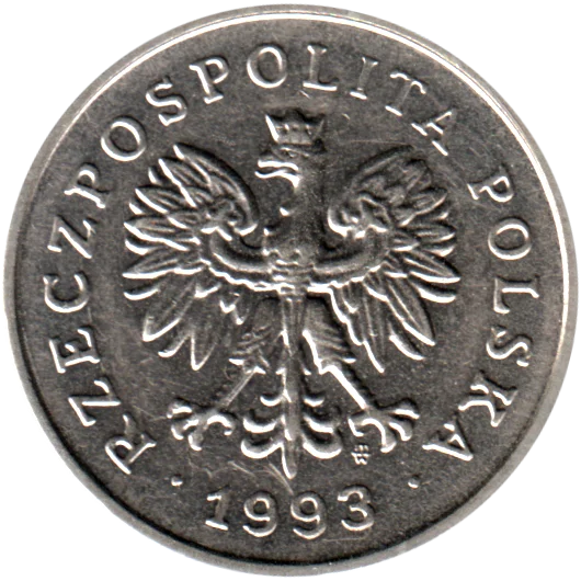 1 Złoty, 1993 Obverse
