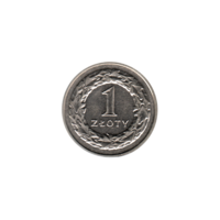 Preview 1 Złoty, 1993 reverse