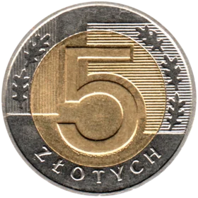 Preview 5 Złoty, 2009 reverse