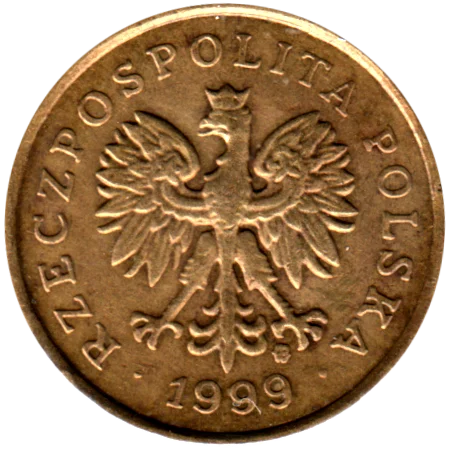 5 groszy, 1999 Obverse