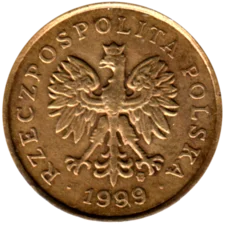 Preview 5 groszy, 1999 obverse