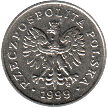 Preview 10 groszy, 1999 obverse