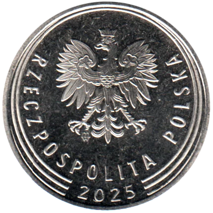 20 groszy, 2025 Obverse